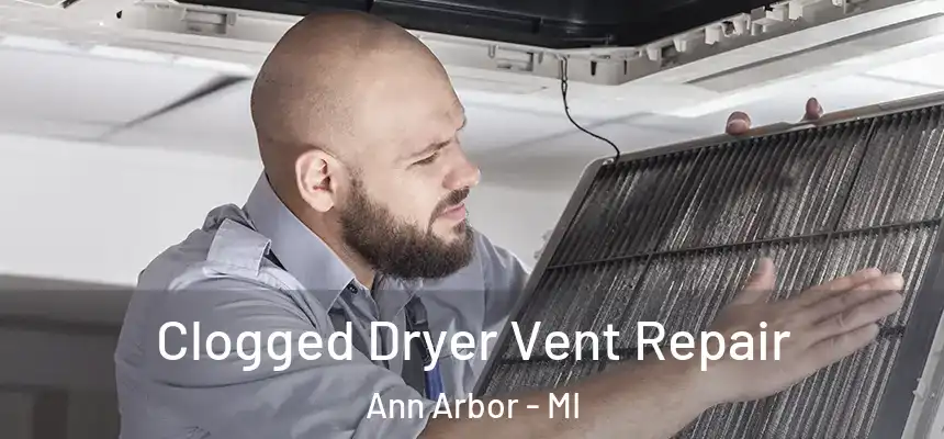  Clogged Dryer Vent Repair Ann Arbor - MI